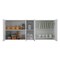 Tuhome Portofino 150 Wall Cabinet, Double Door, Two External Shelves, Two Interior Shelves, White GLB5606 - alternate 7